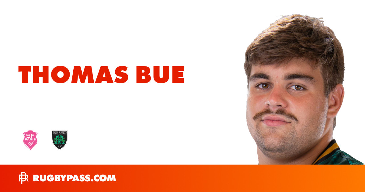 Thomas Bue Rugby Bio | News, Stats, Age, Height & Team | RugbyPass