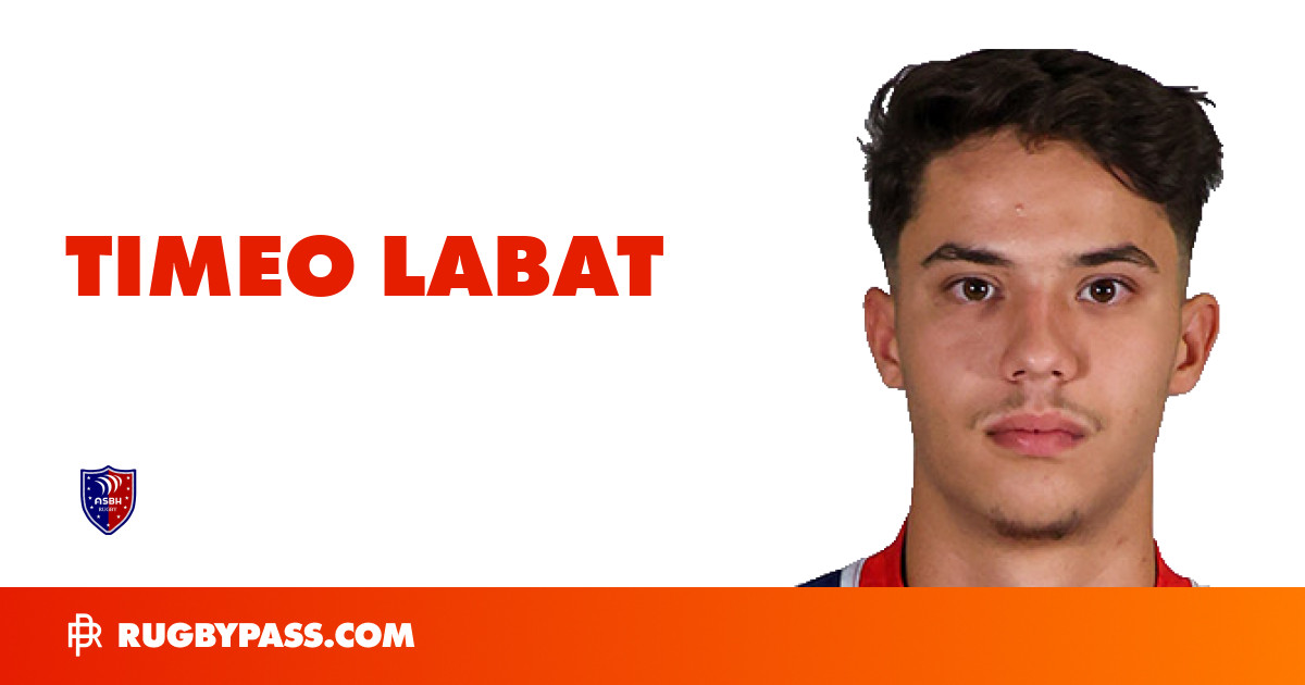 Timeo Labat Rugby Bio | News, Stats, Age, Height & Team | RugbyPass