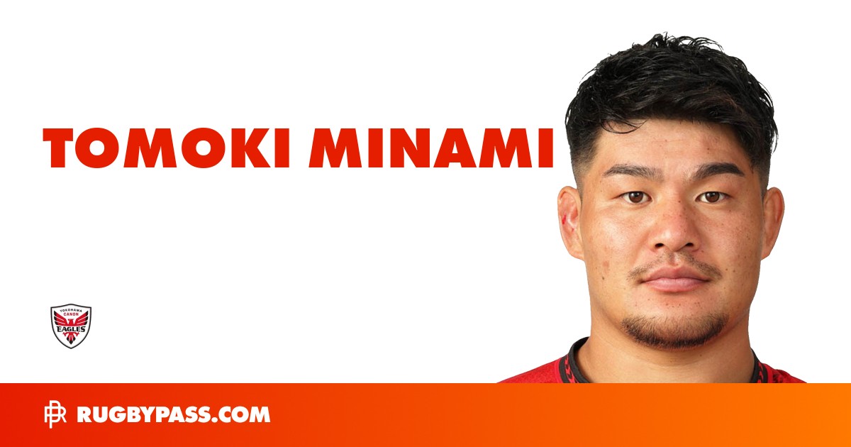 Tomoki Minami Rugby Bio | News, Stats, Age, Height & Team | RugbyPass