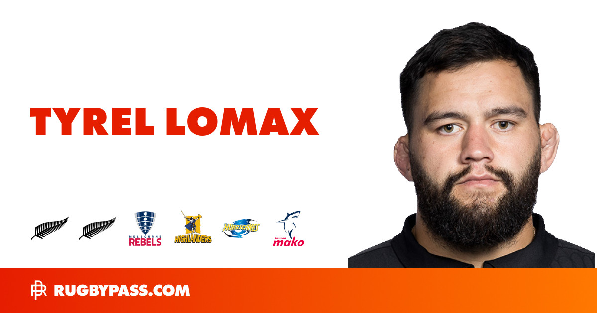 Tyrel Lomax Rugby Bio | News, Stats, Age, Height & Team | RugbyPass