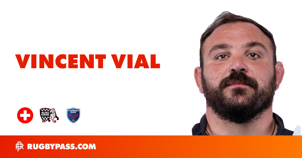 Vincent Vial Rugby Bio | News, Stats, Age, Height & Team | RugbyPass