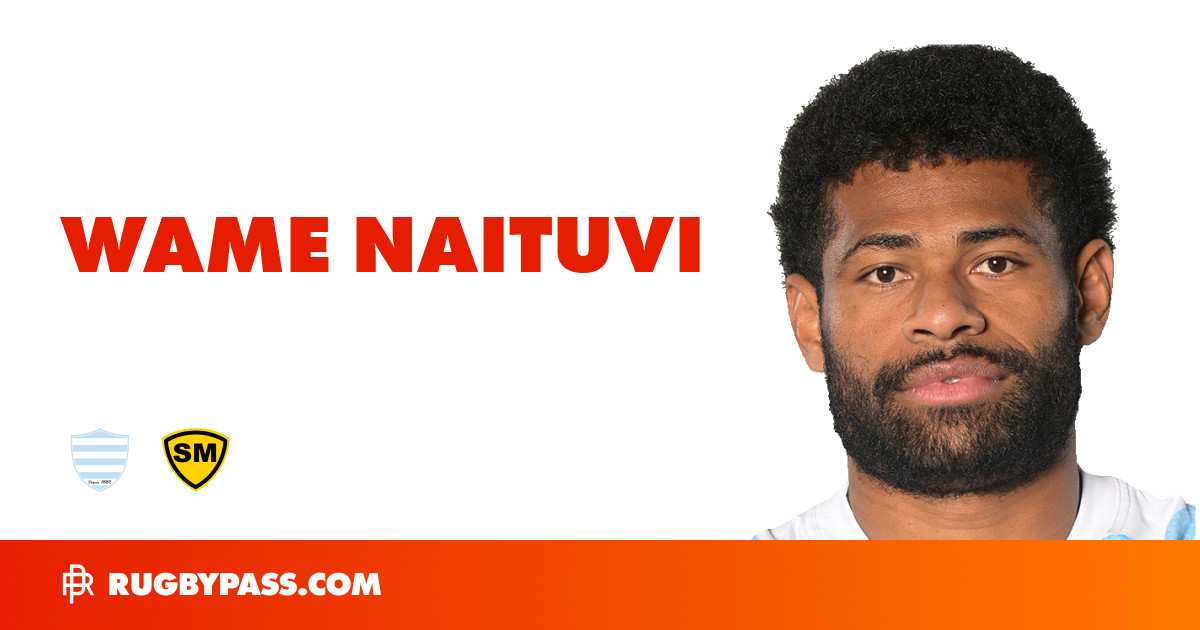 Wame Naituvi Rugby Bio | News, Stats, Age, Height & Team | RugbyPass