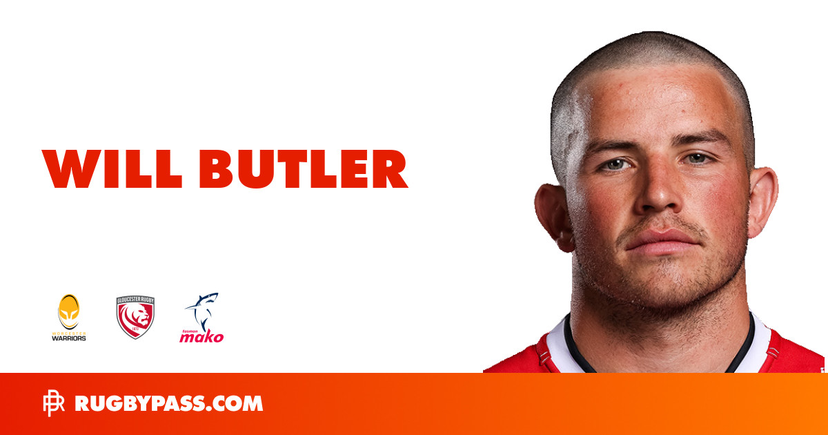 Will Butler Rugby Bio | News, Stats, Age, Height & Team | RugbyPass