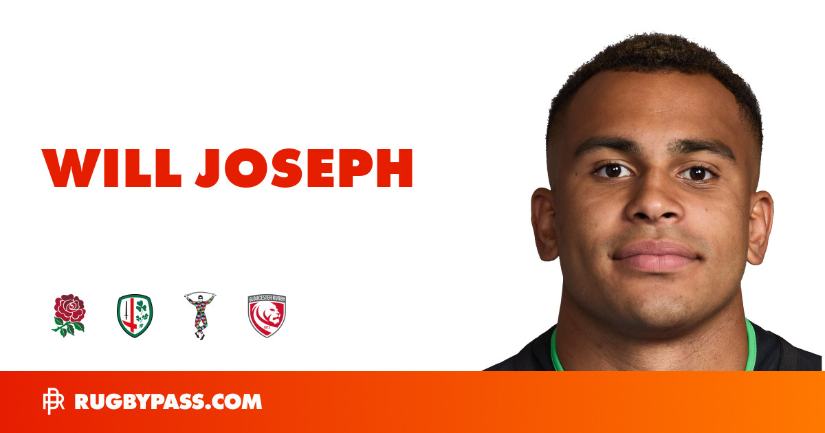 Will Joseph Rugby Bio | News, Stats, Age, Height & Team | RugbyPass