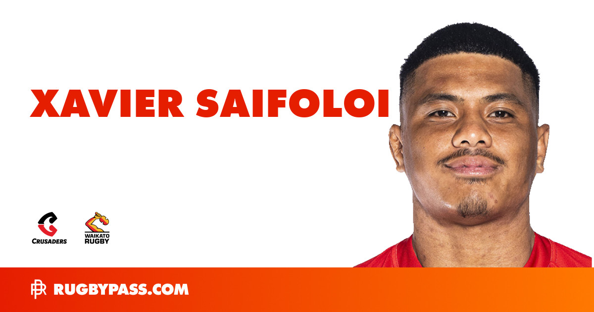 Xavier Saifoloi Rugby Bio | News, Stats, Age, Height & Team | RugbyPass