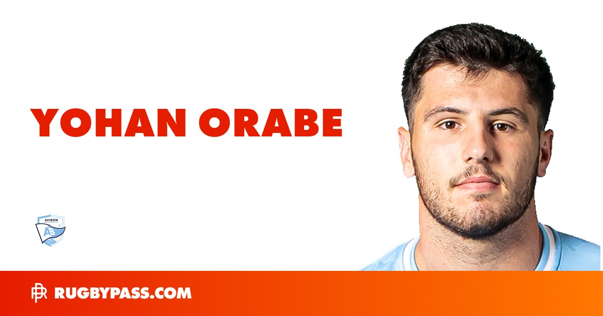Yohan Orabe Rugby Bio | News, Stats, Age, Height & Team | RugbyPass