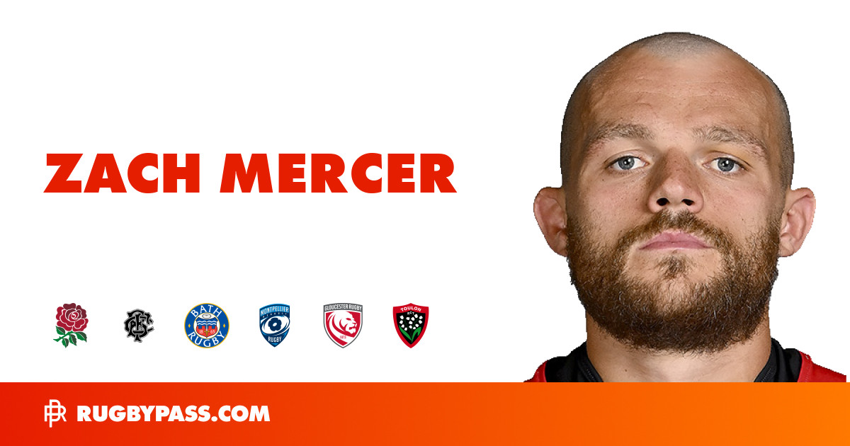 Zach Mercer Rugby Bio | News, Stats, Age, Height & Team | RugbyPass