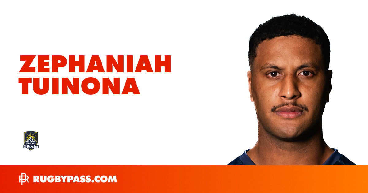 Zephaniah Tuinona Rugby Bio | News, Stats, Age, Height & Team | RugbyPass