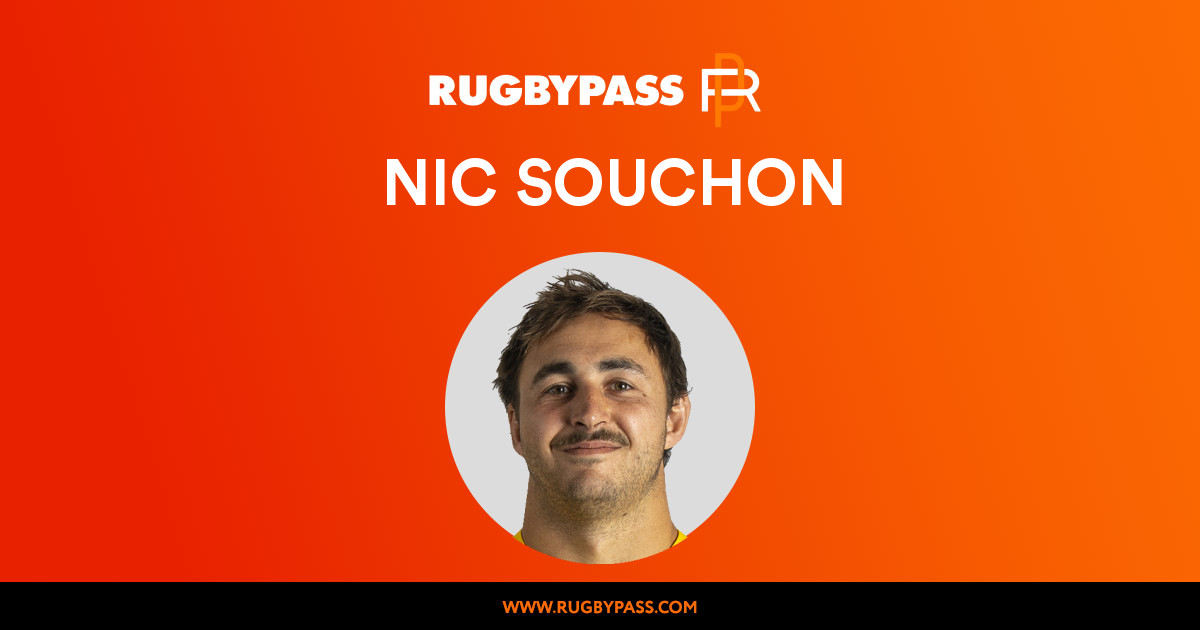 Nic Souchon Rugby | Nic Souchon News, Stats & Team | RugbyPass