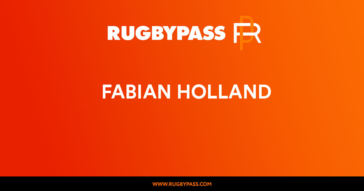 Fabian Holland Rugby | Fabian Holland News, Stats & Team | RugbyPass