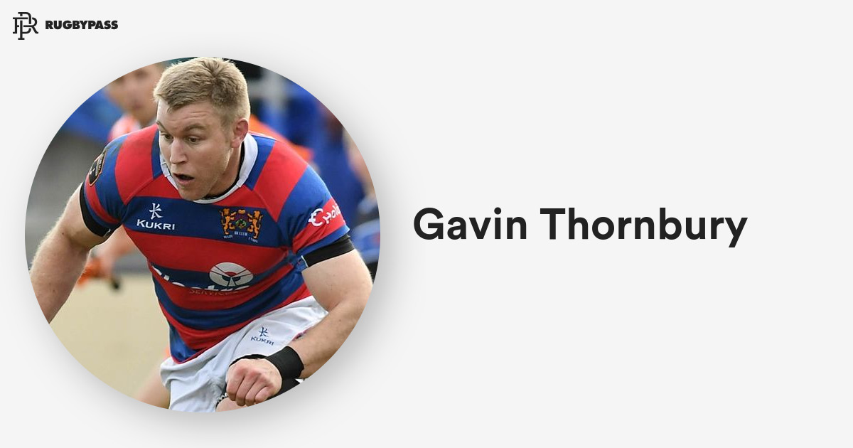 Gavin Thornbury Rugby | Gavin Thornbury News, Stats & Team | RugbyPass