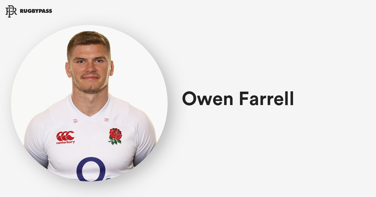 Owen Farrell Rugby | Owen Farrell News, Stats & Team | RugbyPass
