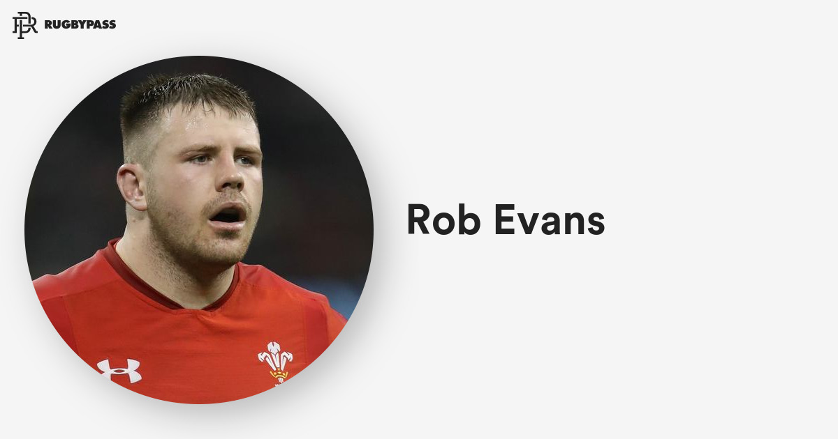 Rob Evans Rugby | Rob Evans News, Stats & Team | RugbyPass