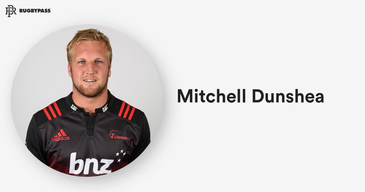 Mitchell Dunshea Rugby Mitchell Dunshea News, Stats & Team RugbyPass