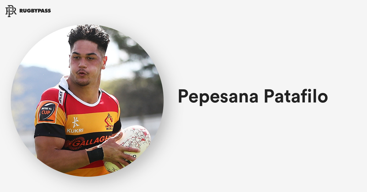 Pepesana Patafilo Rugby Pepesana Patafilo News, Stats & Team RugbyPass