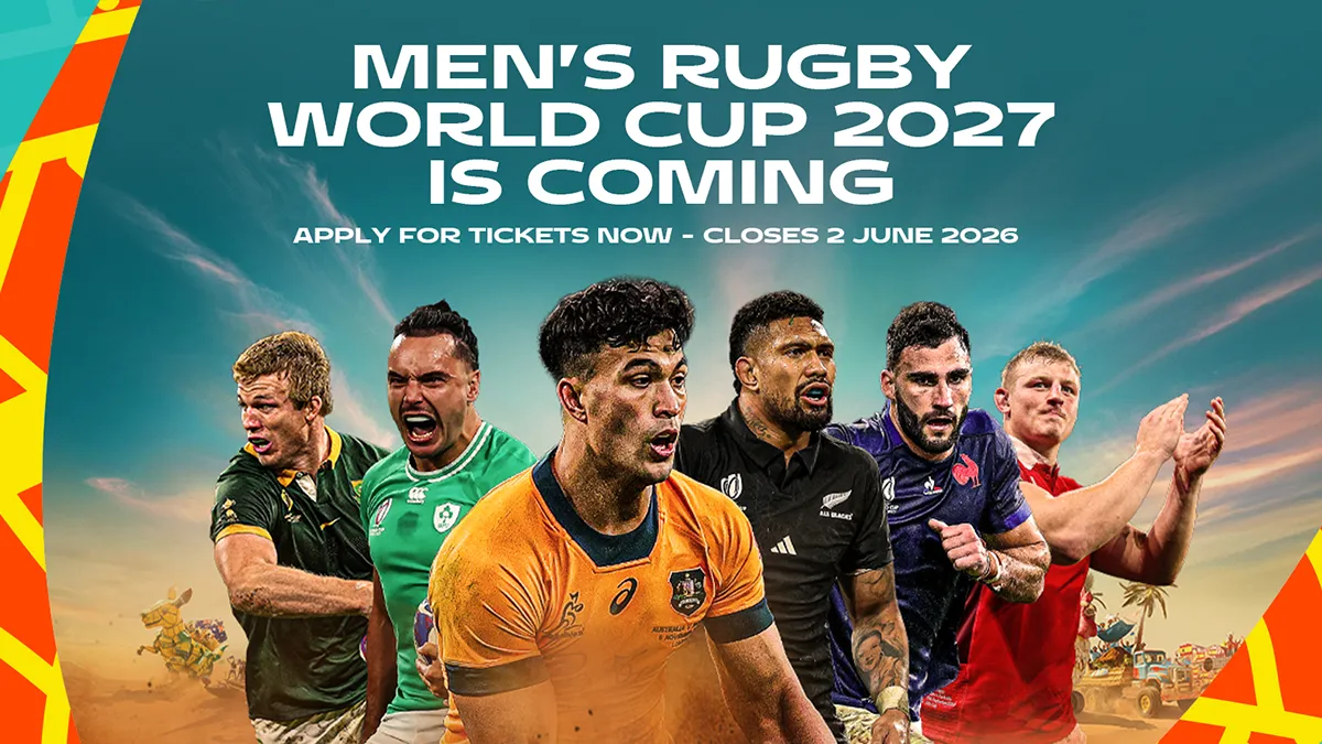 Apply for RWC2027 Tickets Now 🏉