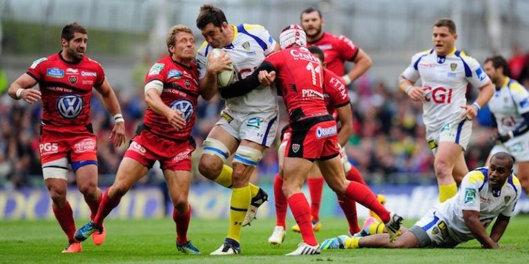 Cudmore in action for Clermont in the 2013 European Cup final vs Toulon. (Photo: Getty Images)
