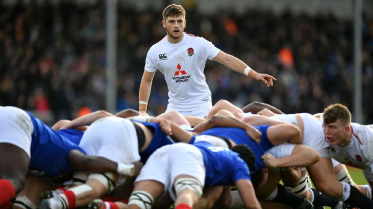 English rugby scrum half