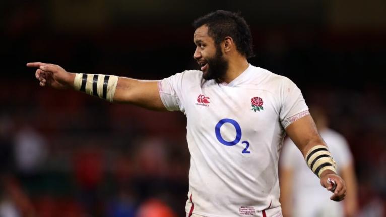 Billy Vunipola pointing