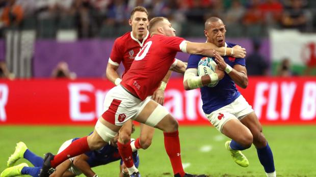 Richard Moriarty tackle