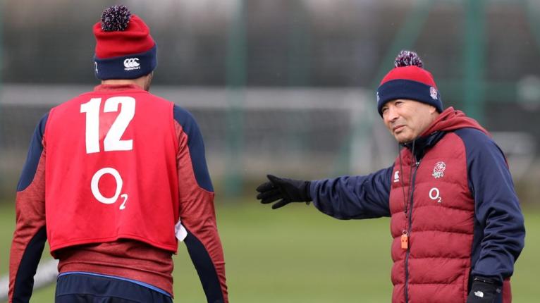 Eddie Jones coaching