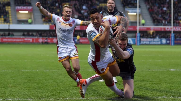 Folau Super League scores for Dragons