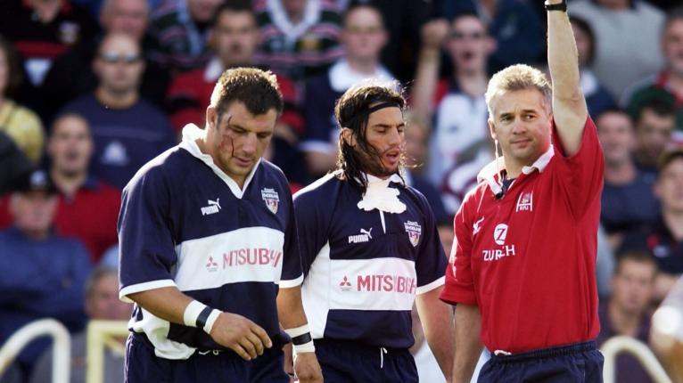 White red carded for Bristol