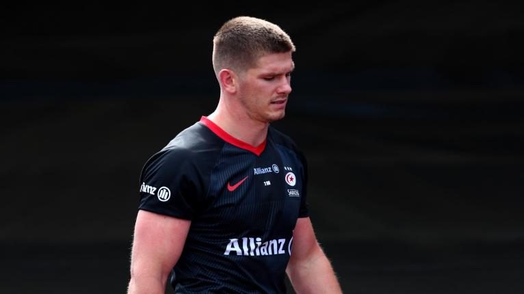 Farrell Saracens red card