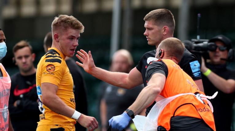 Owen Farrell red