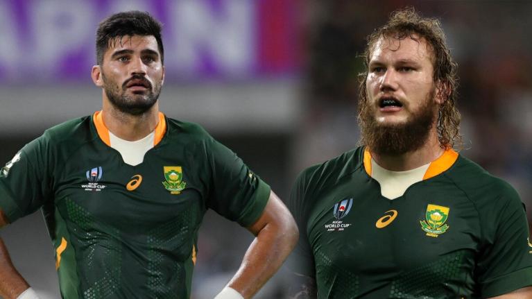 Springboks duo injured in bizarre 'fire pit accident' weeks out from British and Irish Lions tour