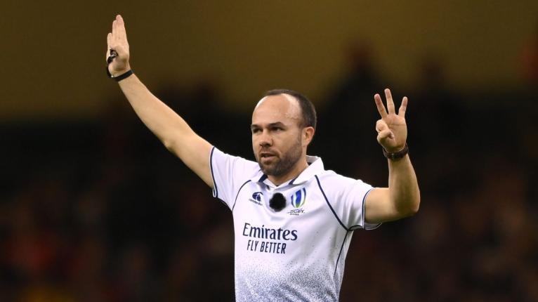 England Adamson Six Nations referee
