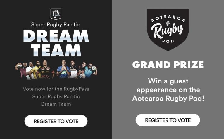 Vote now for the RugbyPass Super Rugby Pacific Dream Team and you could win a guest appearance on the Aotearoa Rugby Pod!