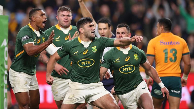 Springboks team naming versus Argentina