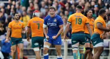 Italy make history by downing the Wallabies in Florence