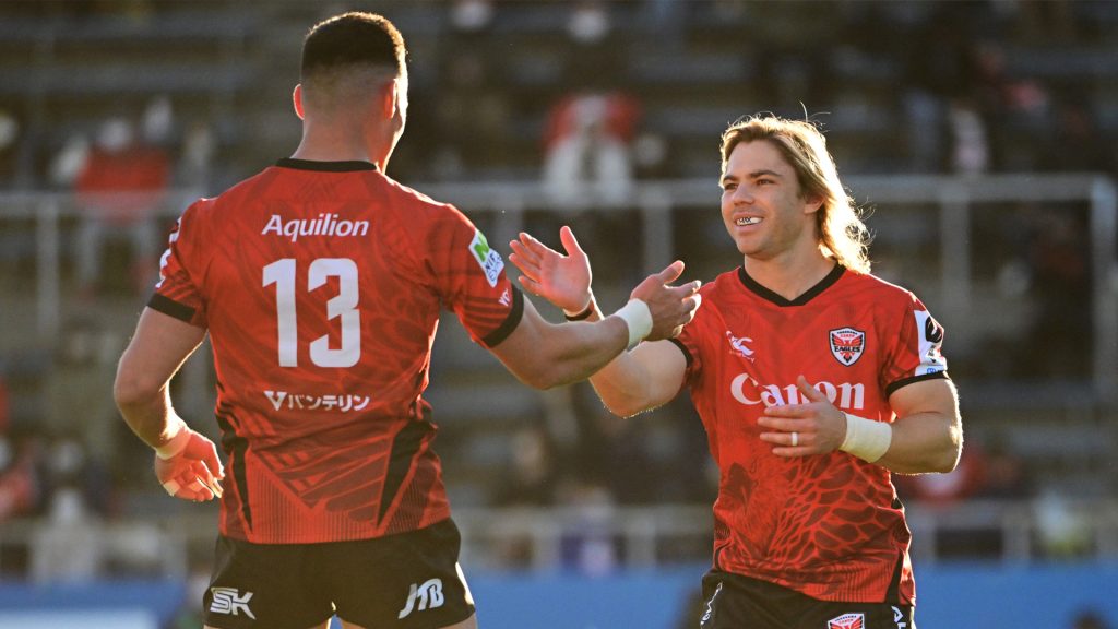 CANON EAGLES プラクティス　XL Yokohoma Canon Eagles (Japan Rugby League One) – Underdog