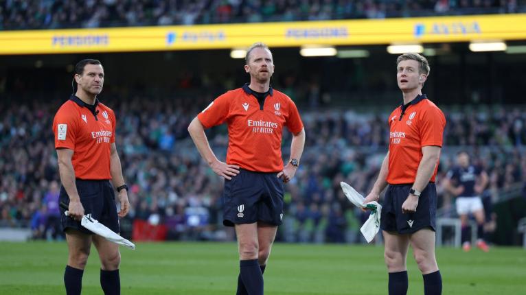 referees Barnes Ridley Dickson