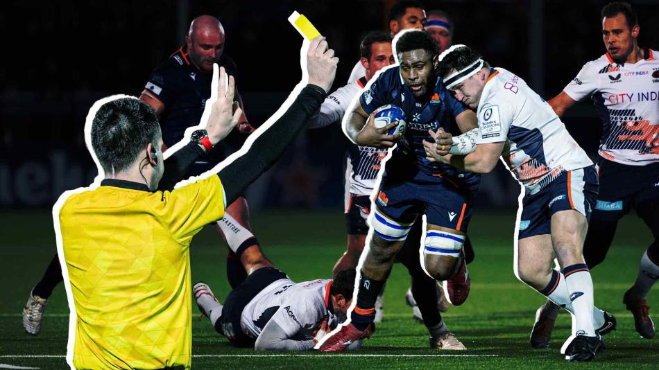 World Rugby Passport - Shoulder tackle - side-on