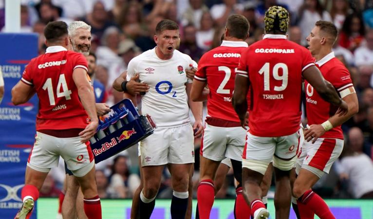 Owen Farrell Dan Biggar