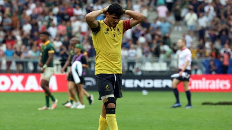 Romania's full-back Marius Simionescu