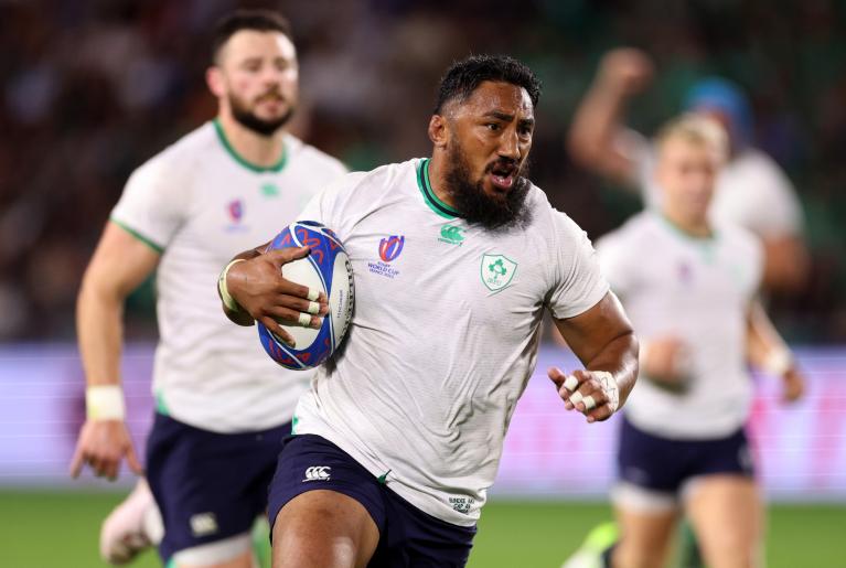 Sheehan on bench as Ireland name team for Springboks