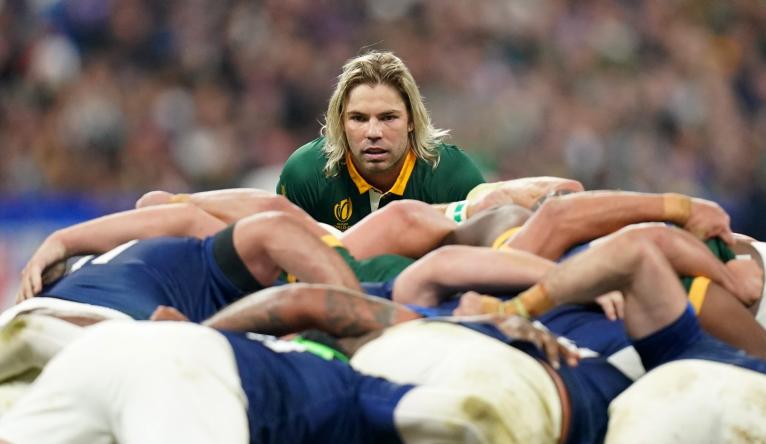 Faf de Klerk Ref Watch Owen Farrell