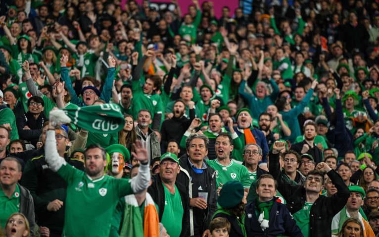 Irish fans