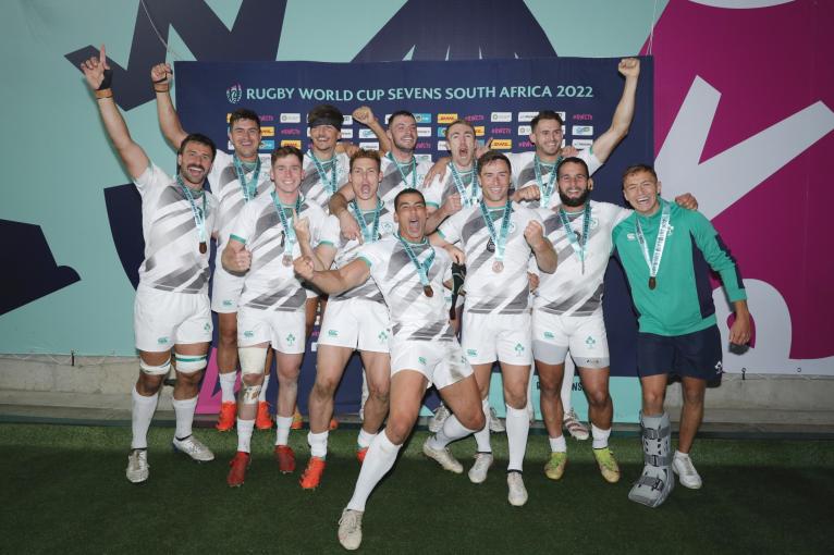 Ireland Rugby World Cup Sevens celebrations