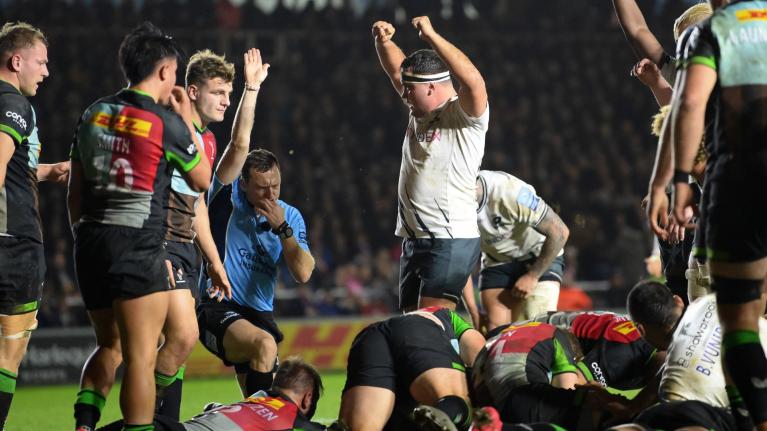 Submissive Harlequins are no match for six-try Saracens