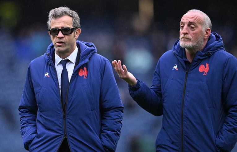 Fabien Galthie and Patrick Artellaz