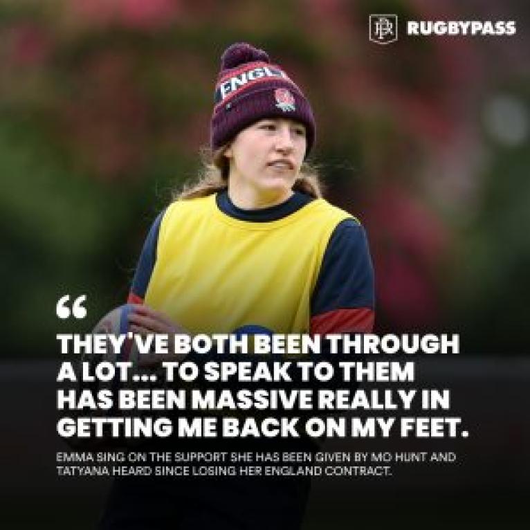 Emma Sing Gloucester-Hartpury England contract quote