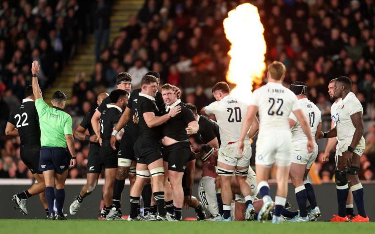 All Blacks scrum