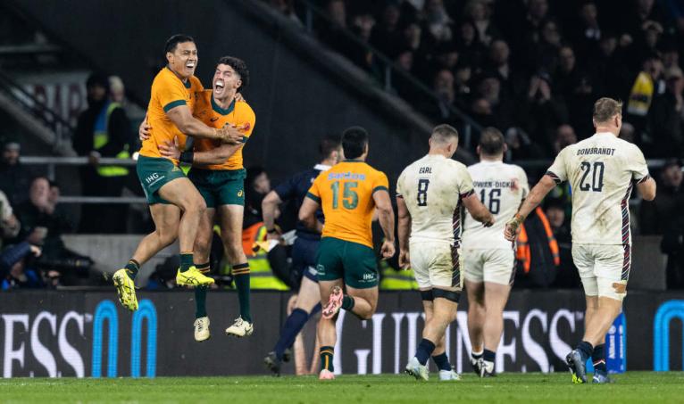 Australia celebrate
