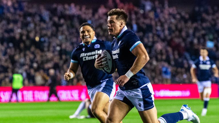 Scottish Rugby Huw Jones