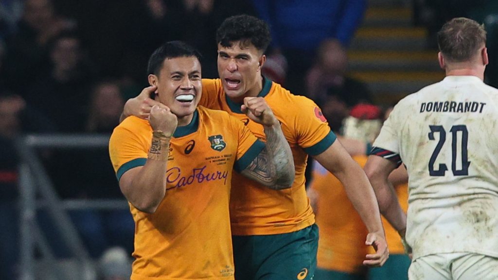 Wallabies star Len Ikitau surges past World Cup winners in Top 100 rise